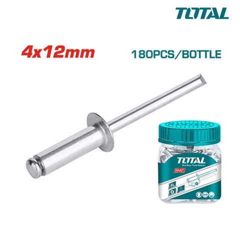 Đinh rive rút nhôm/inox 4x12mm TOTAL WJRT4001211