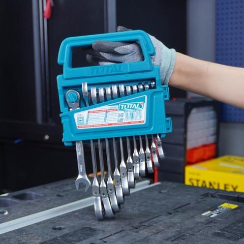 Bộ 24 cờ lê miệng vòng xoay 72T TOTAL THT103RK246