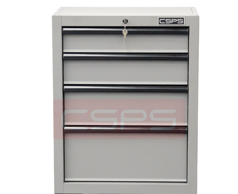 [Sale 8/8] Tủ Dụng Cụ CSPS 61cm 4 Hộc Kéo Đen Đỏ Xám