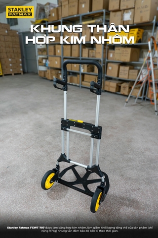Xe đẩy hàng 2 bánh, hiệu Stanley Fatmax-USA FXWT-707