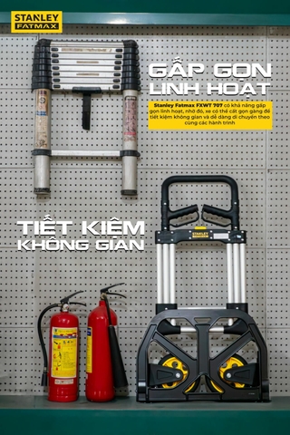 Xe đẩy hàng 2 bánh, hiệu Stanley Fatmax-USA FXWT-707