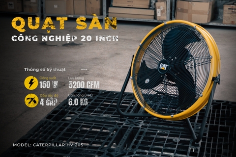 Quạt công nghiệp Caterpillar 20″ HV-20S 150W