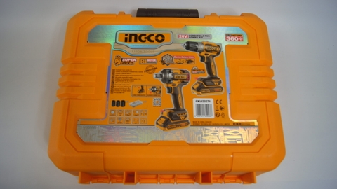Bộ Combo Máy Khoan & Máy Siết Bu Lông Dùng Pin 20V CKLI20271 - INGCO