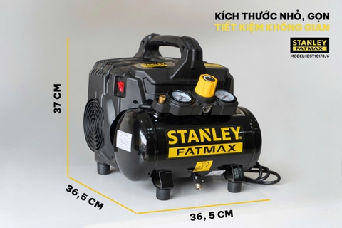 Máy Nén Khí Mini Không Dầu 6 Lít Stanley DST101/8/6