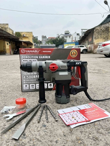 Máy Khoan Đục Bê Tông 14mm (Chống Rung - Hấp Thụ Lực) Yamasu YMS-0838