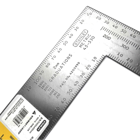 Ê ke góc bằng thép 60cm x 40cm STANLEY 45-530