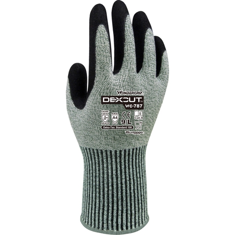 Găng Tay Chống Cắt Phủ Nitrile Wonder Grip WG-787