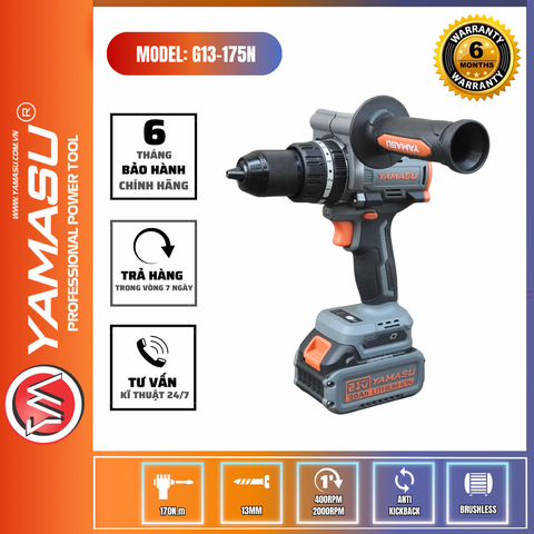 Thân máy khoan cầm tay pin Yamasu G13-175NT