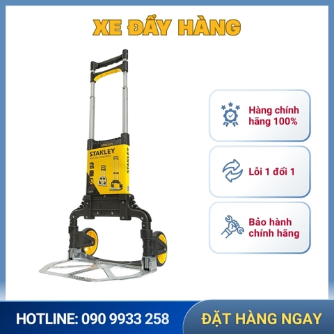 Xe đẩy hàng 2 bánh gấp gọn 60kg kèm hàm gài thùng Stanley FT501
