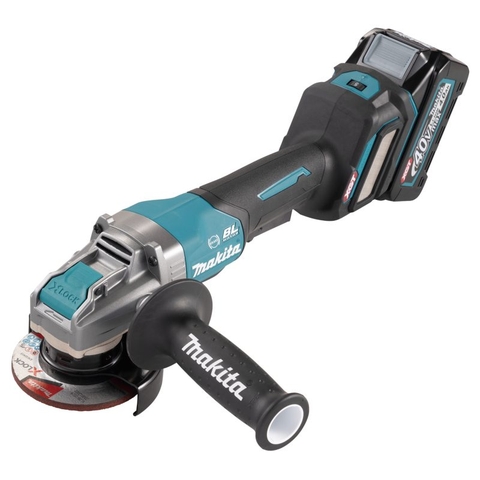 Máy Mài Góc Dùng Pin 100mm/Công Tắc Bóp/X-Lock/AWS/BL 40V Max Makita GA042GZ