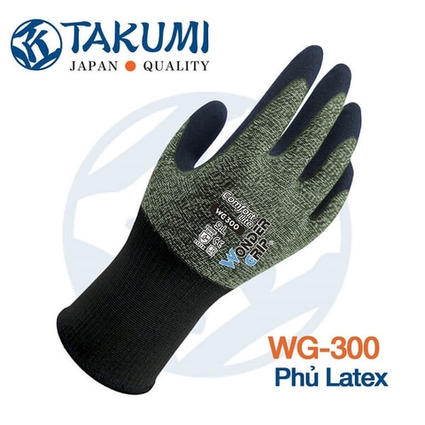 Găng tay bảo hộ phủ latex Wonder Grip WG-300