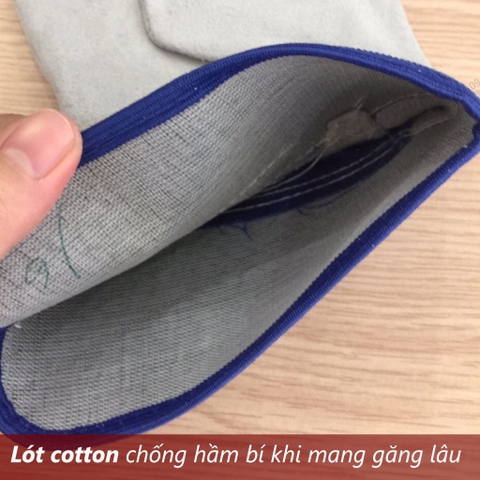 Găng tay hàn vải da Mallcom C542