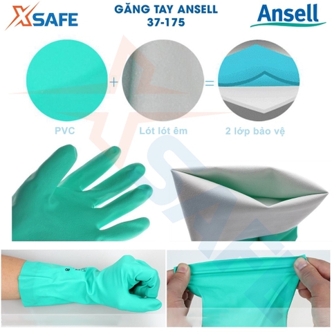 GĂNG TAY CHỐNG HÓA CHẤT ANSELL 37-175