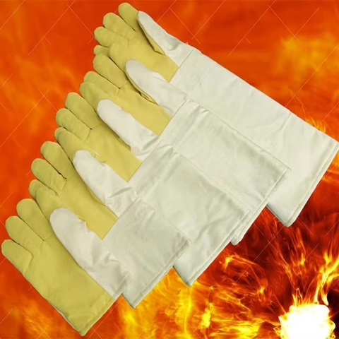 Bao Tay Chịu Nhiệt 300-350 Độ Chống Bỏng Chống Mài Mòn 60cm