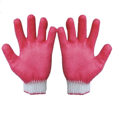 Găng Tay Sợi Phủ Cao Su Một Mặt Mỏng 50g