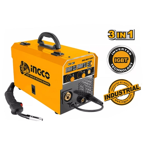 Máy Hàn Điện Tử MAG/MIG/MMA/TIG 160A 80V INGCO ING-MGT1601