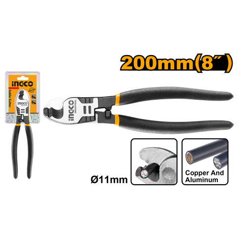 Kềm Cắt Cáp Điện 8 Inch INGCO HCCB0208
