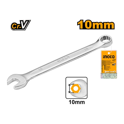 Cờ Lê Vòng Miệng 10mm INGCO HCSPA101