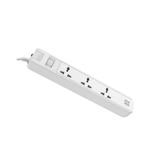 Ổ Cắm Điện Có Cổng USB Ingco HES13041VSB chính hãng