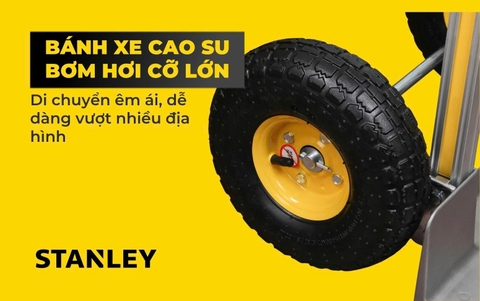 Xe Đẩy Hàng 2 Bánh Chuyên Dụng Công Nghiệp 200kg Stanley HT513