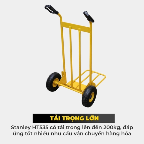 Xe đẩy hàng 2 bánh Stanley-USA HT535