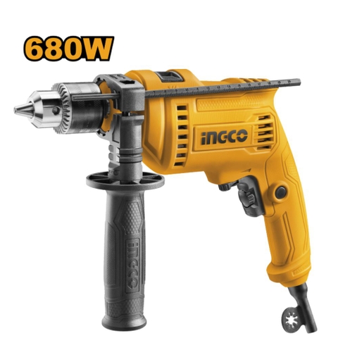 Máy Khoan Búa 680W-13mm INGCO ID6808E