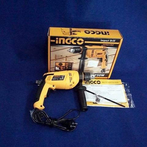 Máy khoan búa Ingco ID7508E 750W 13mm xsafe