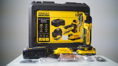Máy Cắt Rung Cầm Tay Dùng Pin 20v Stanley Fatmax SBT510D2K-KR