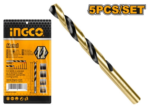 Mũi Khoan Kim Loại HSS 5 Chi Tiết 11.0 Mm INGCO DBT1101103