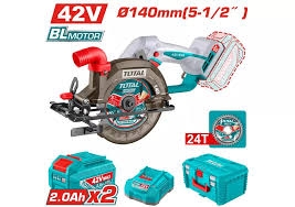 Máy cưa đĩa tròn không chổi than dùng pin 42V Total TSLI4214012
