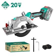 Máy cưa đĩa tròn không chổi than dùng pin DCA ADMY140SZ