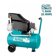 2HP (1.5Kw) Máy nén khí có dầu 24L Total TC1202411T