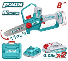Máy cắt/cưa cành (cưa xích) không chổi than dùng pin 20V Total TGSLI20882