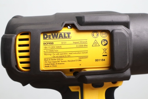 Máy Siết Bulong Cầm Tay Dùng Pin 20v Max Dewalt DCF900N-B1
