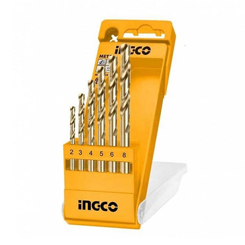 Bộ 7 mũi khoan kim loại INGCO AKD1075 chất lượng