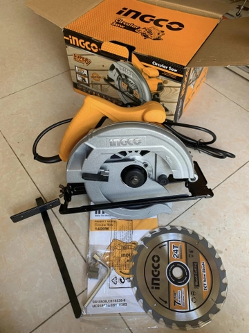 Máy cưa đĩa tròn 1400W 185mm INGCO CS18538