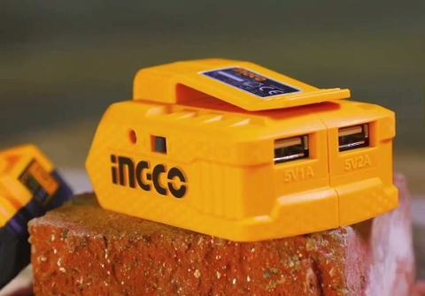Sạc USB Lithium 20V INGCO CUCLI2001