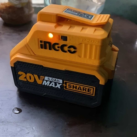Sạc USB Lithium 20V INGCO CUCLI2001