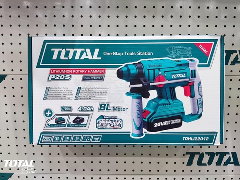 Máy khoan đục dùng pin 20V Total TRHLI22012 chính hãng