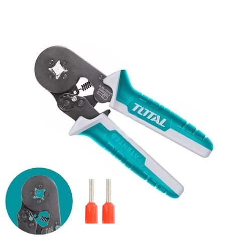Kềm bấm cos đầu dây cách điện AWG23-7 TOTAL THCPG2510