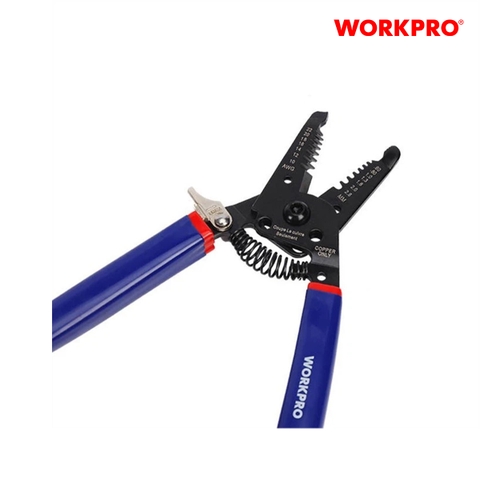 Kìm tuốt dây thẳng, kích thước 150mm Workpro - WP291002