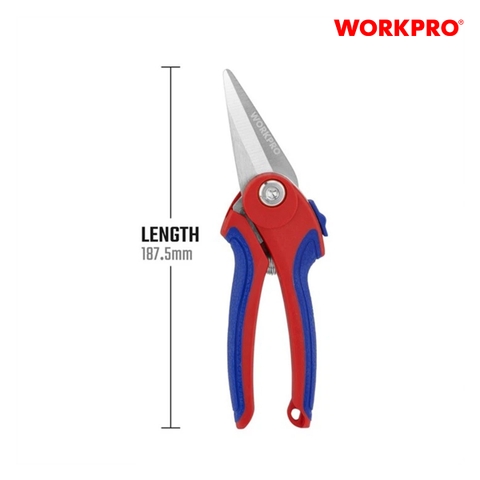 Kéo cắt cành 7.5 inch Workpro - WP332002