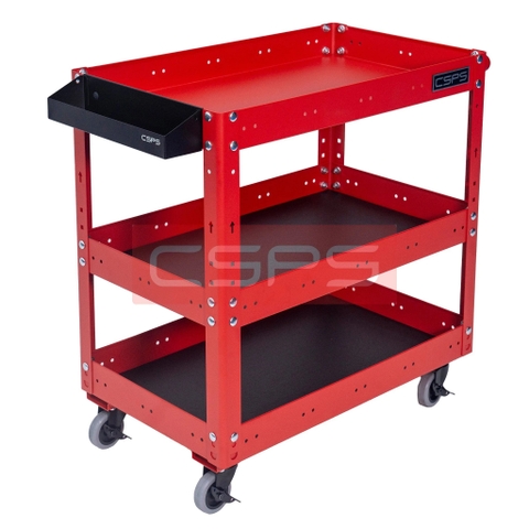 Khay đựng chai xe đẩy CSPS 03 ngăn - 71cm màu đen