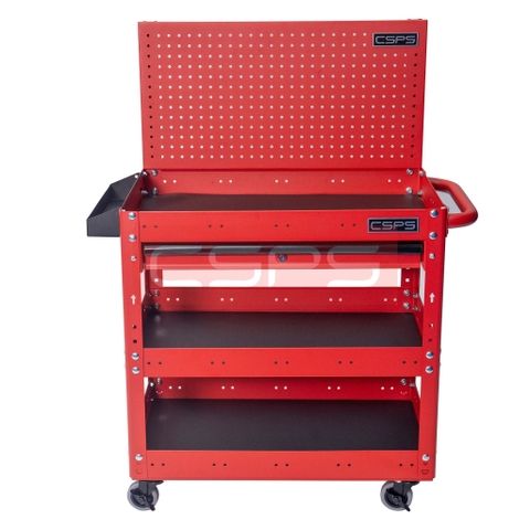 Khay đựng chai xe đẩy CSPS 03 ngăn - 71cm màu đen
