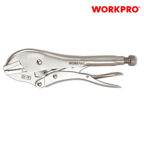Kìm bấm hàm thẳng, bằng thép CR-V, kích thước 7 inches (180mm) Workpro WP231053