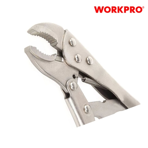 Kìm bấm mũi cong 10 inch 250mm Workpro - WP231059