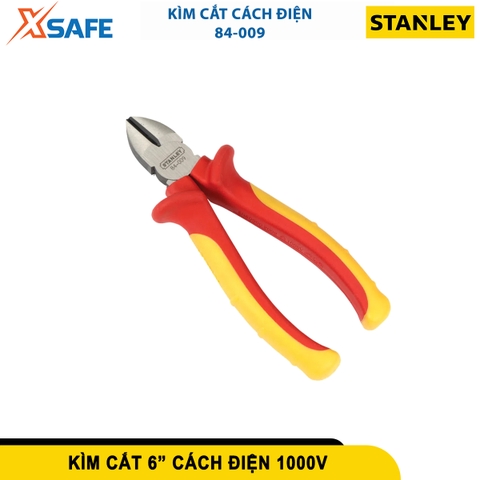 Kìm cắt chuyên dùng 6in/160mm, cao cấp, cách điện 1000V STANLEY 84-009