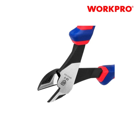 Kìm cắt bằng thép CR-V 7 inch 180mm cao cấp Workpro - WP231023