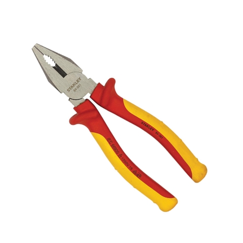 Kìm điện chuyên dụng 7in/180mm, cao cấp cách điện 1000V STANLEY 84-001