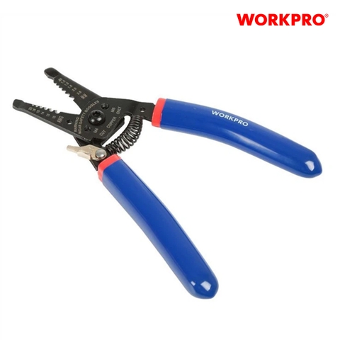 Kìm tuốt dây và cắt, kích thước 178mm Workpro - WP291004